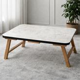 Multi-Purpose Wooden Folding Table – Portable Lap Desk for Study and Laptop Use
