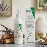 Green CeraVe Hair Removal Spray 150ML – Gentle Depilatory Hair Remover